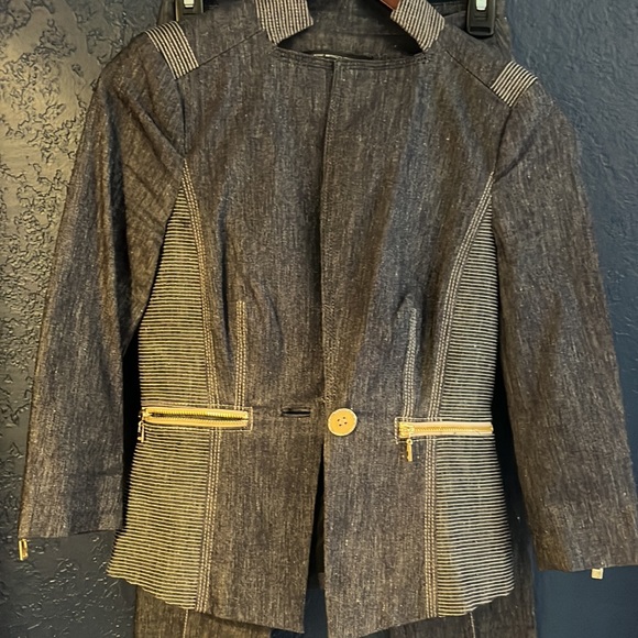 Bebé Denim Set. Size 0. - Picture 2 of 9